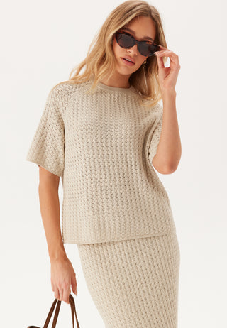 Objester 2/4 New Knit Pattern Top