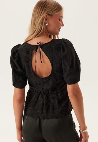 Objgigi 3/4 RE O-NECK TOP RE O