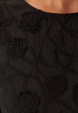 Objgigi 3/4 RE O-NECK TOP RE O