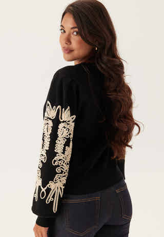 Objjoana L/S KNIT PULLOVER