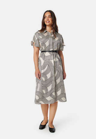 Objjulia Ss Shirt Dress