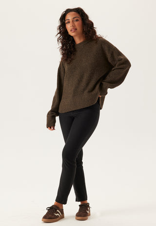 Objjuno L/S Lo O-Neck Knit Lo