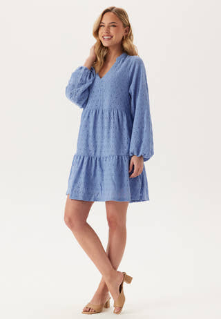 Objlaila Gia L/S Re Short Dress