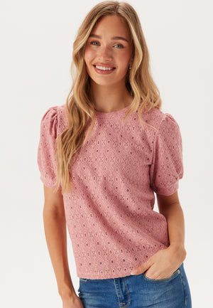 Objlaila Kortermet Blonde Topp