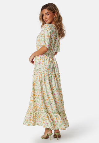 Objlorena New S/S Lang Kjole