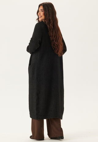 Objmilu Ls Lo Lang Strikket Cardigan