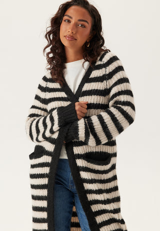 Objmilu lang strikket cardigan