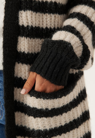 Objmilu lang strikket cardigan