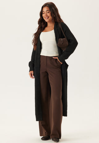 Objmilu Ls Lo Long Knit Cardigan