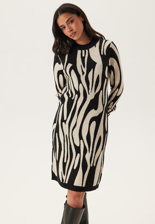 Objray L/S Strikket Kjole