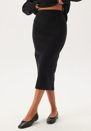 Objreynard High Waist Strikket Skjørt Noos