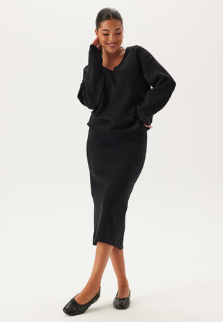 Objreynard High Waist Strikket Skjørt Noos
