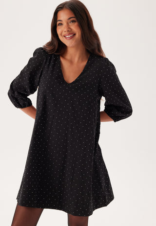 Objrigini 3/4 SLEEVE V-NECK Dress