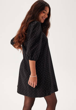 Objrigini 3/4 SLEEVE V-NECK Dress