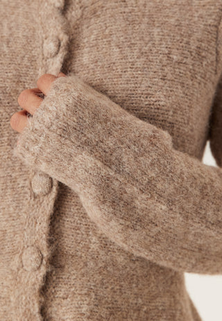 Objsaggia Re Ls Peplum Strikket Cardigan