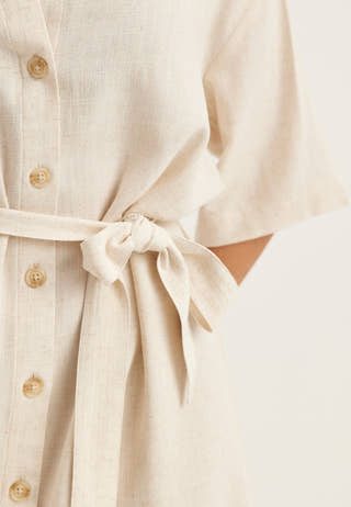 Objsanne 2/4 LO SHIRT DRESS NOOS