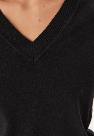 Objthess 2/4 Lo V-Neck Strikkegenser