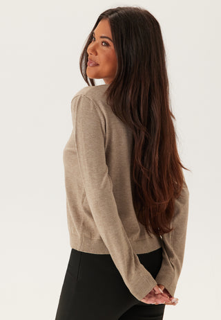 Objthess L/S Short Cardigan