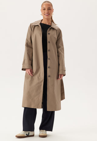 Objvega Long Trench Coat