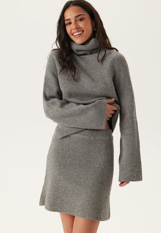 Objviola Mw Re Short Knit Skirt
