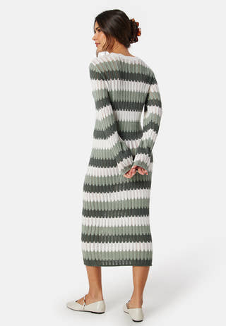 Objwasi L/S O-neck knit dress