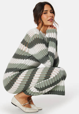 Objwasi L/S O-neck knit dress
