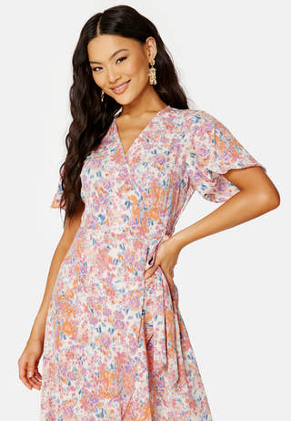 Papaya S/S Wrap Dress