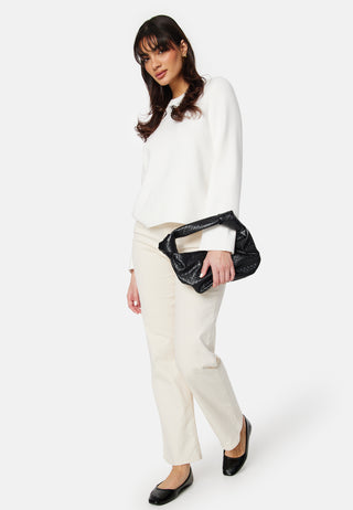 Objeynard Square Sleeve O-Neck