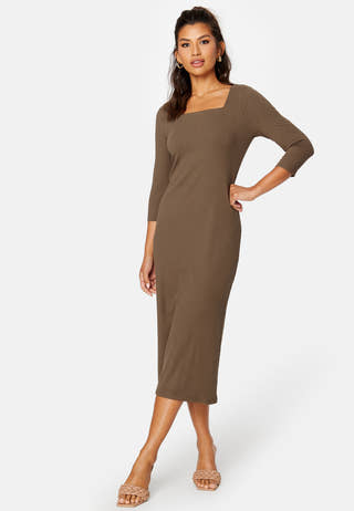 Sally 3/4 Midi Dress