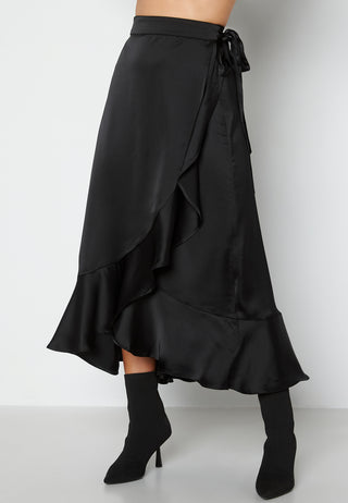 Sateen Wrap Skirt Fair