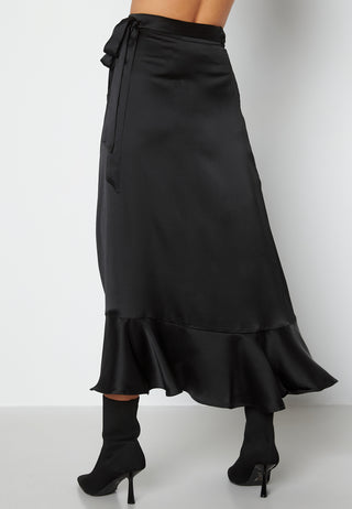 Sateen Wrap Skirt Fair