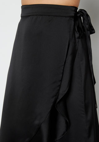 Sateen Wrap Skirt Fair