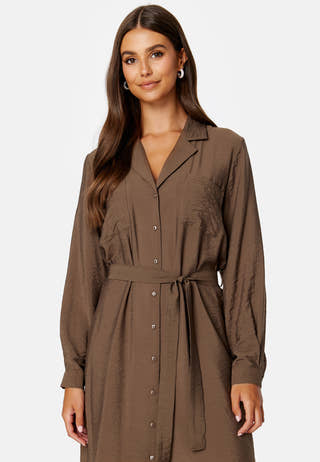 Seline L/S Shirt Dress