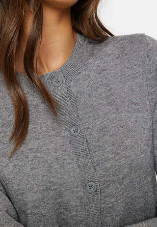 Objthess L/S Short Cardigan