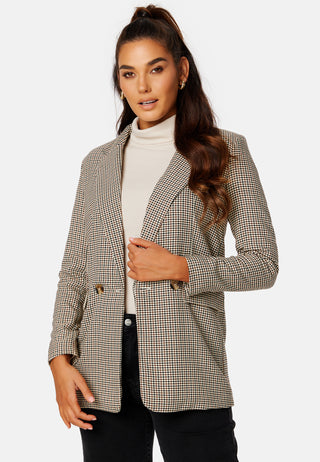 Adison L/S Check Blazer TLR