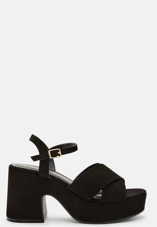Alba-1 PU Heeled Sandal
