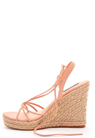 Amelia Wrap Knot Heeled Sandal