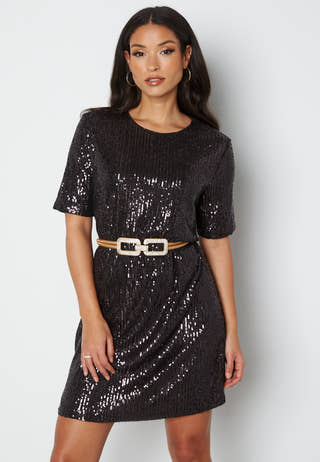 Bae S/S Tee Sequins Dress