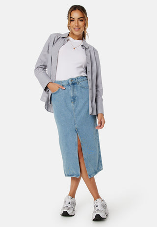 Onlbianca Midi Skjørt Denim
