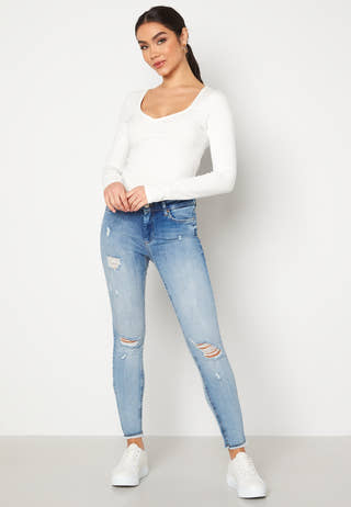 Blush Life Mid Jeans