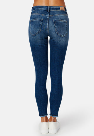 Onlblush Mid Ankle Raw Denim