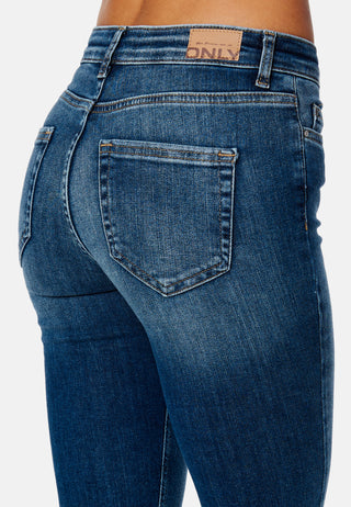 Onlblush Mid Ankle Raw Denim