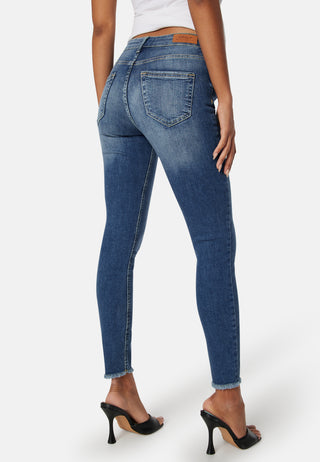 Onlblush Mid SK Ank RW Denim Jeans