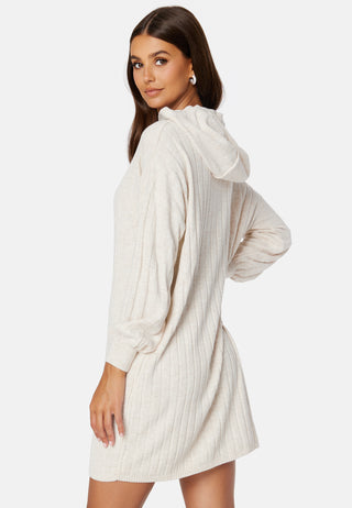 Carey L/S Long Hood Dress
