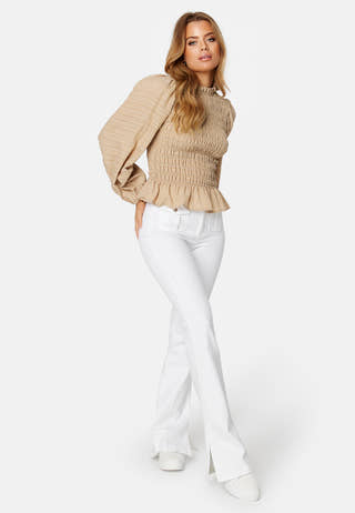 Carla LS Smock Top