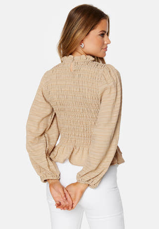 Carla LS Smock Top