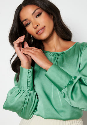 Carli LS O-neck Blouse