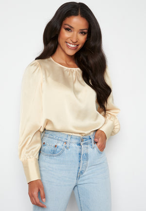 Carli LS O-neck Blouse