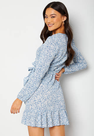 Carly L/S Wrap Dress