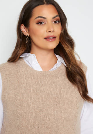 Abbi Life S/L Vest Knit